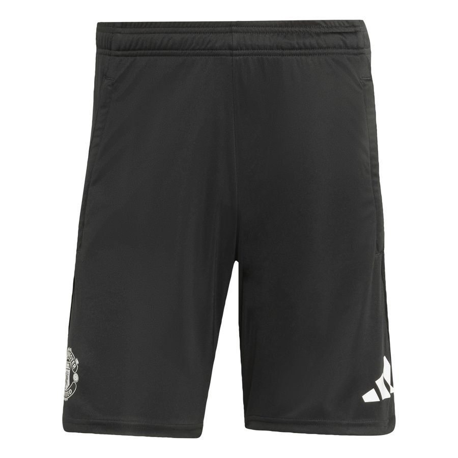 Manchester United Training Shorts Tiro 25 - Black/Aurora Plum - Men's-SoccerKits Hub | Buy Soccer Jerseys Online